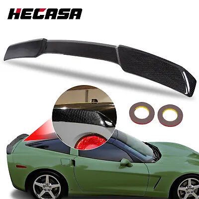 Trunk Wing Spoiler For 2005-13 Corvette C6 All Models ZR1 H Style End Flushmount • $73.99