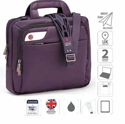 13.3  Surface Pro Mac Book Air Laptop IPad Bag Briefcase Purple Is0127 • £34.99