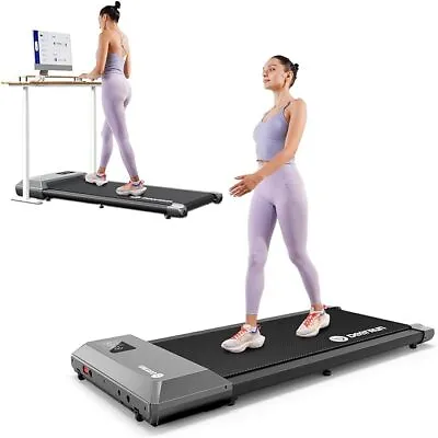 Under Desk Treadmill Walking Pad Treadmill 300 Lb Capacity With Remote Control • $319.98