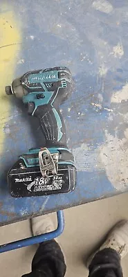 Makita DTS141 18v Brushless Oil Impact + 3ah Battery Year 2022.08 • £165