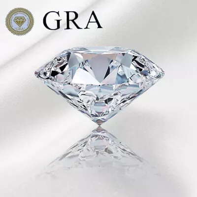 5-30ct White Loose Moissanite Stone D Color Round VVS1 With GRA Certificate • $36.99