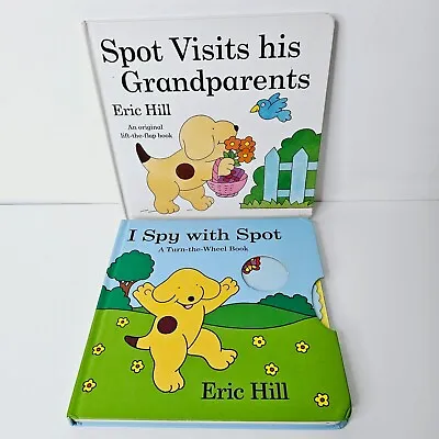 I Spy With Spot A Turn-the-wheel Book Boardbook Spot Visits His Grandparents • $15.39