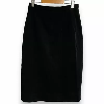 Chanel Lining Silk Coco Commerce Button Knee Length Tight Skirt Women's Size 38 • £161.38