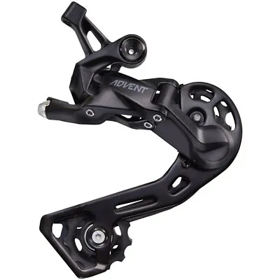 MicroSHIFT ADVENT Rear Derailleur - 9 Speed Medium Cage Black • $45.47