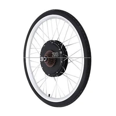 48V 28'' E-Bike Rear Wheel Motor Electric Bike Conversion Kit 1000W With LCD • $203.30