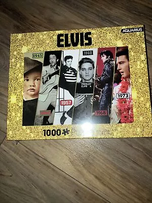 Elvis Presley Timeline 1000 Piece Jigsaw Puzzle (Aquarius) NEW/FACTORY SEALED • $14.99