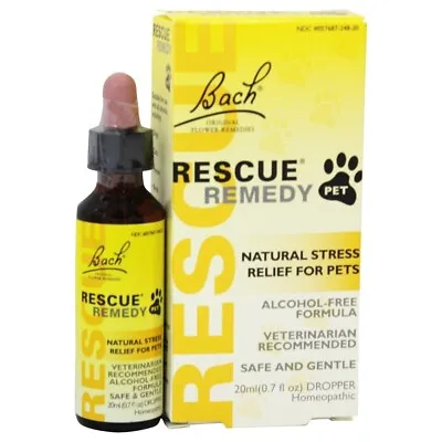 Bach Original Flower Remedies Rescue Remedy Pet 20 Ml. • £25.05