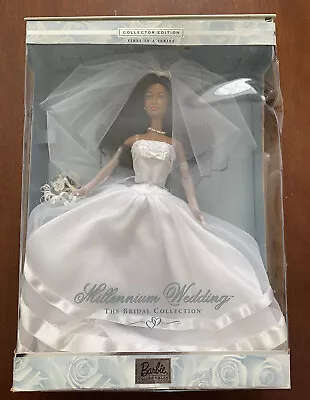 Millennium Wedding AA Barbie ~ Bridal Collection Series 1999 Mattel #27764 • $60