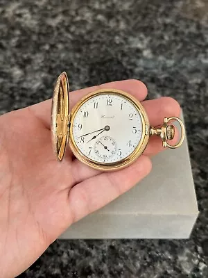 Antique 1909 Howard Grade Series 3 Model 1905 GF Hunter Pocket Watch - Runs • $299