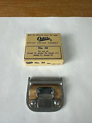 Vintage Oster Replacement Clipper Blade Sz 000 No. 50 For Oster 10 20 21 22 111 • $11.69