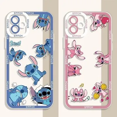£2.39 • Buy For IPhone Samsung Hot Cute Cartoon Stitch Women Girl Soft Phone Case Cover Back