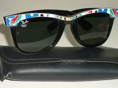 Vintage B&l Ray-ban 1992 Barcelona G15 Multi-clr Sport Wayfarer Sunglasses Mint • $337.49