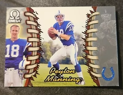 1998 Pacific Omega Peyton Manning #101 Rookie RC Indianapolis Colts • $5.99