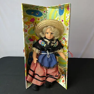 Vintage LENCI ITALY GRACE HAND MADE FELT DOLL 15” NEW IN BOX • $205.16