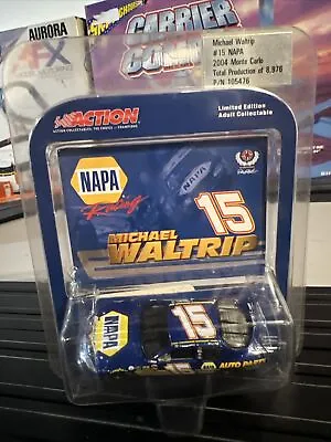 Michael Waltrip #15 NAPA Racing 1/64 NASCAR 2004 Die Cast 1 Of 8976 Monte Carlo • $13.99