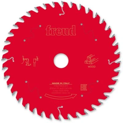 Freud TCT Saw Blade Thin Kerf - 165mm X 1.7mm X 20mm 40T • £27.28