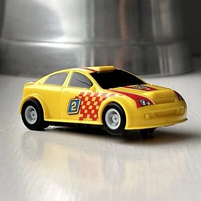 £4.99 • Buy Hornby Micro Scalextric Yellow Rally Car In Very Good Working Condition.