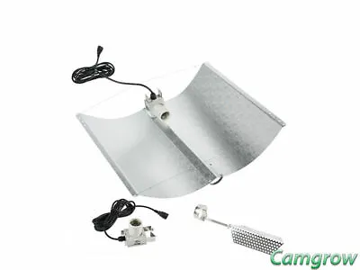 Adjust-A-Wings Avenger Miro Silver Reflector - Large For 1000W Hps Lamps/Bulbs • £126.95