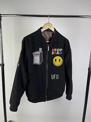 RARE Drop Dead Ufo Bomber Jacket Size 10 / Small Unisex • $75