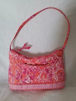 VERA BRADLEY  HOPE TOILE  Shoulder Bag Purse Pink White  Made In USA • $15.99