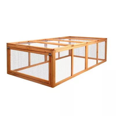 I.Pet Chicken Coop Rabbit Hutch Extra Large Wooden Chicken House Run XL Hen Cage • $98.95