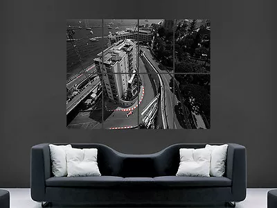 F1 Formula One Monaco Grand Prix   Huge Large Wall Art Poster Picture • £18.75