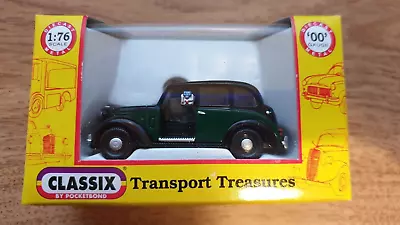 Classix Austin FX3 London Taxi 8247 Black/Bottle Green EM76845 1:76 00 Guage • £7