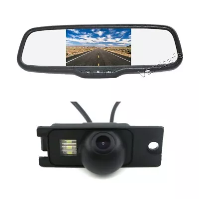 Car Reverse Camera Clip-on Rear View Mirror Monitor For Volvo S80 S60 S60L XC60 • $89