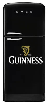 £2.49 • Buy Guinness Fridge Wall Vinyl Decal Sticker With White Writing Bar Man Cave Or Den