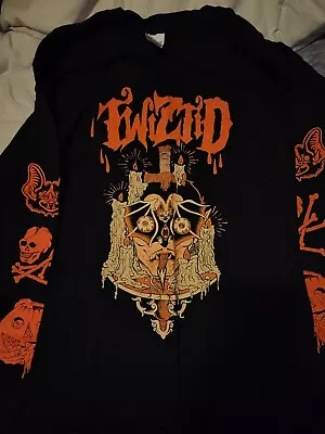 $15 • Buy Twiztid Frightfest 2019 Shirt Large MNE PSYCHOPATHIC RECORDS