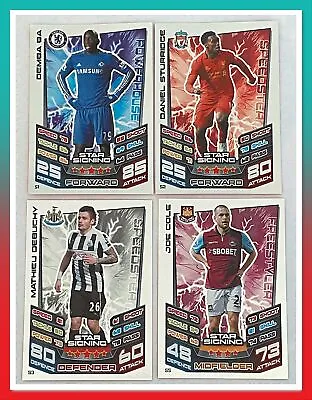 £1.25 • Buy 12/13 Topps Match Attax Extra Premier League Trading Cards  -  Star Signing
