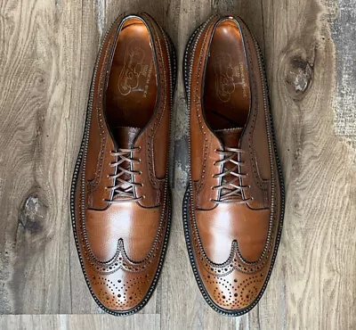 $189.99 • Buy Florsheim Imperial 93602 10.5 C Longwing Gunboat Kenmoor V-Cleat Vintage 1962
