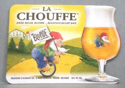 Sous Bock LA CHOUFFE BLONDE / Belgian Beer / Brasserie D'Achouffe • $1.60