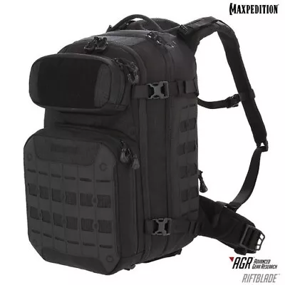 Maxpedition RBDBLK Riftblade Concealed Carry Black Atlas Tactical Backpack • $249.23