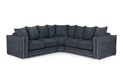 Bentley Large Corner Sofa - 5 Seater - Scatterback - Choose Your Fabric & Colour • £899.99