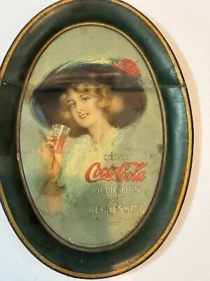 Original Vintage Coca Cola Tip Change Cash Tray Graphic Very Good Condition  • $59