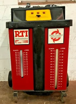 RTI MCX 1 Coolant Fluid Flush Exchanger Machine #188 • $500