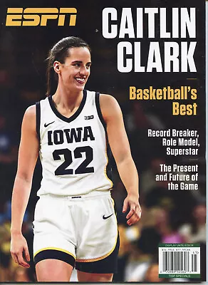 ESPN Magazine Caitlin Clark Record Breaker Role Model The Present & Future • $9.95