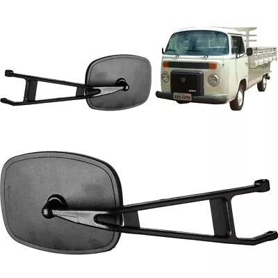 VW BUS Transporter T2 Type 2 PAIR Left Right Side View Mirror Black Volkswagen • $69.99