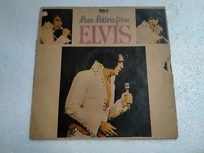 ELVIS PRESLEY LOVE LETTERS FROM ELVIS RARE LP Record Vinyl INDIA INDIAN VG+ • $299