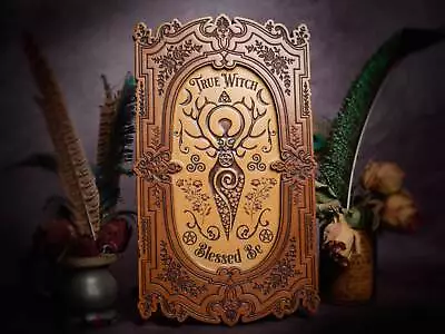 True Witch - Beautiful Wiccan / Pagan Wall Art - Witchy Decor. • £35