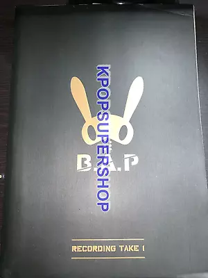 B.A.P Recording Take 1 Photobook Great  Rare Out Of Print BAP Warrior No Mercy • $49.90