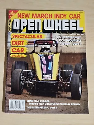 Open Wheel Magazine April 1988 Spectacular Dirt Car 700 HP Do It Yourself Engine • $5.99