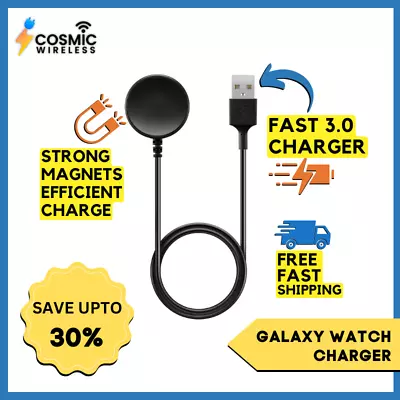 FAST Wireless Charger (3.0) For Samsung Galaxy Watch 5/5 Pro/4/3/2 • $6.24