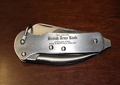 Genuine British Army Knife - Stainless Steel Pocketknife • $59.95