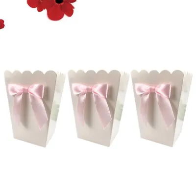  12 Pcs Popcorn Bags For Machine Bowl Snack Containers Box Candy Paper • £8.76