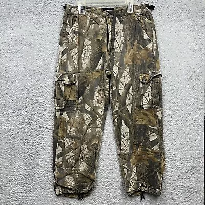 Outfitter's Ridge Men's Camo Pants Realtree Hardwoods Large Hunting Outdoor • $15.99