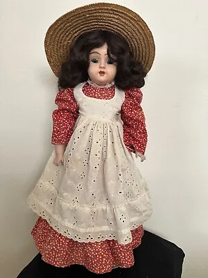 Vintage A Metal/Tin Head 21  Germany Doll - (1875s To 1925s) - Needs TLC • $19