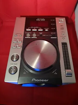 Pioneer CDJ-200 DJ Turntable Player Controller Mix Loop CD MP3 2005 • $138.37