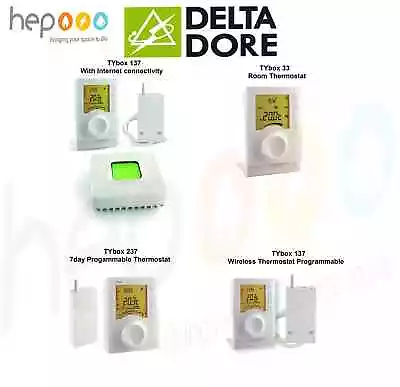 Delta Dore Thermostat Wireless Room Thermostat Smart Home Gateway Pack -Choose • £65.65